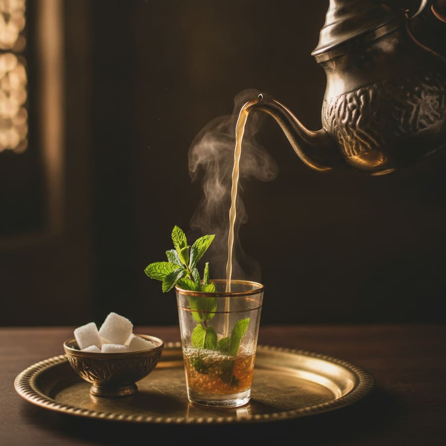 Thé à la menthe